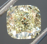 SOLD.....Loose Yellow Diamond: 1.13ct Y-Z VVS2 Cushion Cut Diamond GIA R7602