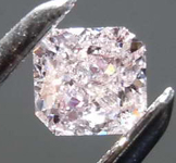 SOLD.....Loose Pink Diamond: .25ct Fancy Light Brown Pink I1 Radiant Cut Diamond GIA R7622