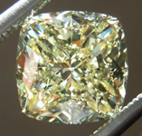 2.20ct Fancy Yellow IF Cushion Cut Diamond R7956