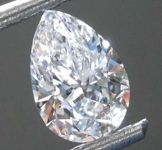 SOLD....68ct D VS2 Pear Shape Diamond R8166