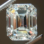 SOLD....3.53ct I VVS2 Emerald Cut Diamond R8377