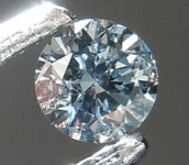 SOLD.....0.06ct Fancy Grayish Blue SI2 Round Diamond R8411