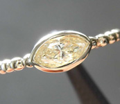 SOLD....0.33ct U-V VS1 Marquise Diamond Ring R8408