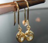 SOLD...1.09ct U-V VS1 Oval Diamond Earrings R8436