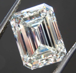 SOLD.....3.03ct K VS2 Emerald Cut Diamond R8506