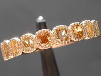 0.99ctw Assorted Fancy Color Diamond Band R8530
