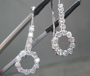 SOLD...1.18ctw E-F VS Round Brilliant Diamond Earrings R8558