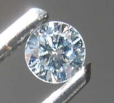 SOLD.....0.09ct Faint Green SI1 Round Brilliant Diamond R8483