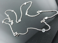 SOLD...0.95ctw F VS Rose Cut Diamond Necklace R9562