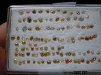 SOLD......11.53ctw Mixed Shape Fancy Colored Diamond Parcel R8861