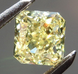 SOLD.....0.61ct Yellow VVS2 Radiant Cut Diamond R8836