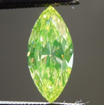 SOLD......0.73ct Green SI1 Marquise Diamond R8917
