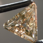 SOLD....2.56ct Brown VS2 Shield Diamond R8919