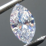 SOLD....0.48ct E SI1 Marquise Diamond R8992
