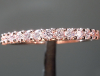 SOLD...0.29ctw Pink VS Round Brilliant Diamond Ring R9012