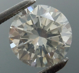 SOLD....1.51ct Fancy Gray I1 Round Brilliant Diamond R8989