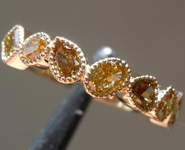 SOLD...0.98ctw Fancy Color Diamond Ring R8975