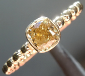 0.43ct Greenish Yellow I1 Radiant Cut Diamond R9182
