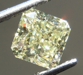 SOLD...0.51ct Yellow VS2 Radiant Cut Diamond R9252