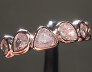 SOLD...0.73ctw Pink Mixed Shape Diamond Ring R9227