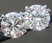 SOLD....1.46ct J-K (Brown) SI2-I1 Round Brilliant Diamond Earrings R9264