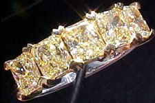 Diamond Band- 1 3/4Ct Tw Diamond Band-Heart Shaped Common Prongs R1402 