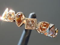 SOLD...0.83ct Fancy Color Diamond Ring R9910