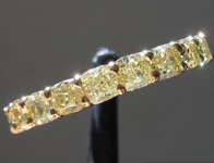 SOLD....1.63ctw Yellow Cushion Cut Diamond Ring R9946