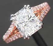 SOLD..1.83ct G SI2 Radiant Cut Diamond Ring R10149