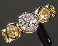 SOLD...0.52ct H Old European Cut Diamond Ring R10132