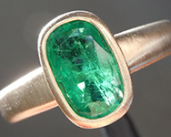 SOLD....1.70ct Oval Shape Emerald Ring R10201