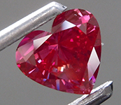 SOLD....1.04ct Purple VS1 Heart Shape Lab Grown Diamond R10271