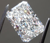 SOLD.....4.01ct F VS1 Radiant Cut Lab Grown Diamond R10419