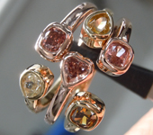 SOLD....1.16ctw Fancy Color Diamond Ring R10374