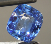 3.34ct Blue Cushion Cut Sapphire R10541