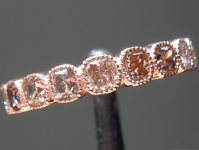 SOLD...0.99ctw Fancy Colored Cushion Cut Diamond Ring R10609