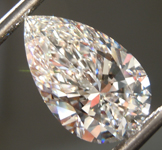 SOLD....3.09ct E VVS2 Pear Shape Lab Grown Diamond R10741