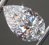 3.01ct D VS1 Pear Shape Lab Grown Diamond R10881