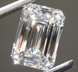 SOLD....3.08ct E VS1 Emerald Cut Lab Grown Diamond R10890