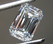 SOLD...3.09ct D VVS2 Emerald Cut Lab Grown Diamond R10941