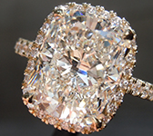 SOLD...4.80ct E VS1 Cushion Cut Lab Grown Diamond Ring R11016