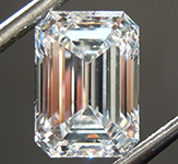 3.03ct D VS1 Emerald Cut Lab Grown Diamond R10903