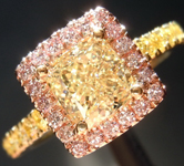 SOLD...1.18ct W-X VS1 Cushion Cut Diamond Ring R9072