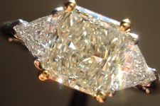 SOLD....Diamond Special: 1.25ct SI1 Radiant Cut U-V Light Yellow Diamond R1840
