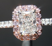SOLD....72ct H SI1 Radiant Cut Pink Diamond Ring GIA R6896