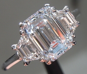 SOLD....1.63ct H (Blue) VS1 Emerald Cut Lab Grown Diamond Ring R10653
