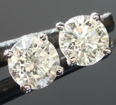 0.82ct I SI2 Round Diamond Earrings R2565