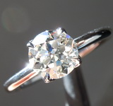 1.03ct J VS1 Old European Cut Diamond Ring R5398