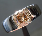 SOLD...2.07ct Dark Yellowish Brown SI2 Cushion Cut Diamond R6301