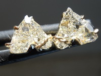 SOLD...1.14ctw L-M VS1 Horse Head Diamond Earrings R7376